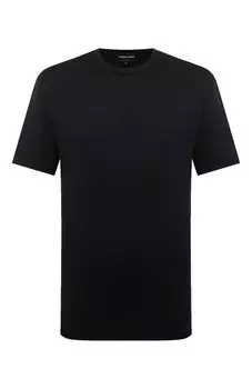 Хлопковая футболка Giorgio Armani