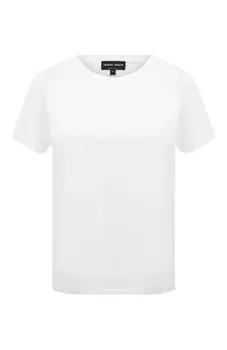 Хлопковая футболка Giorgio Armani