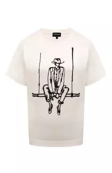 Хлопковая футболка Giorgio Armani