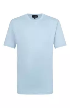 Хлопковая футболка Giorgio Armani