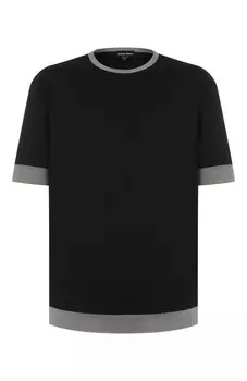 Хлопковая футболка Giorgio Armani