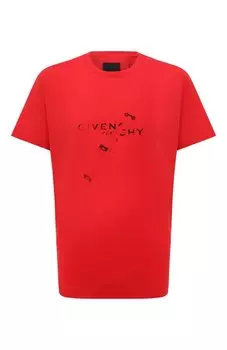 Хлопковая футболка Givenchy