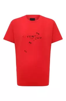 Хлопковая футболка Givenchy