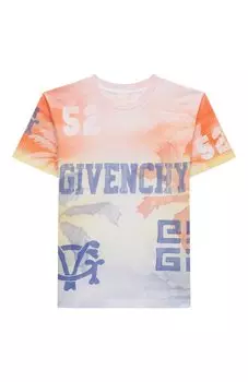Хлопковая футболка Givenchy