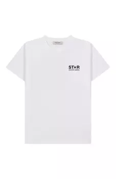 Хлопковая футболка Golden Goose Deluxe Brand