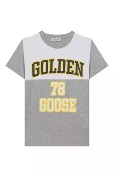 Хлопковая футболка Golden Goose Deluxe Brand