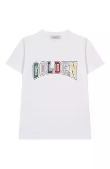 Хлопковая футболка Golden Goose Deluxe Brand
