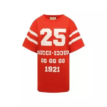 Хлопковая футболка Gucci