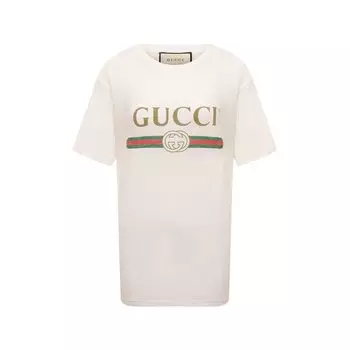 Хлопковая футболка Gucci
