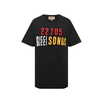 Хлопковая футболка Gucci