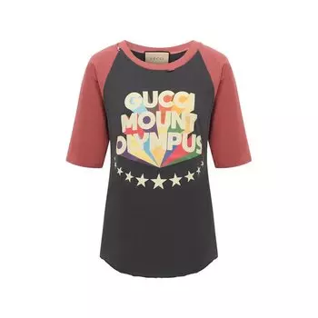 Хлопковая футболка Gucci