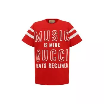 Хлопковая футболка Gucci