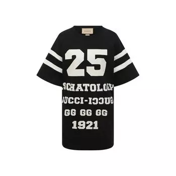 Хлопковая футболка Gucci