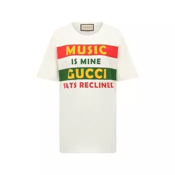 Хлопковая футболка Gucci