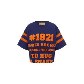 Хлопковая футболка Gucci