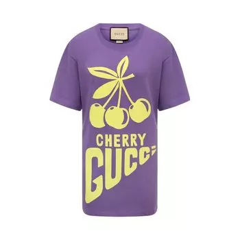 Хлопковая футболка Gucci