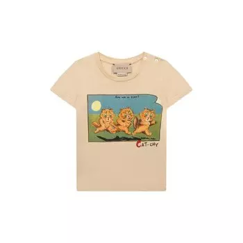 Хлопковая футболка Gucci