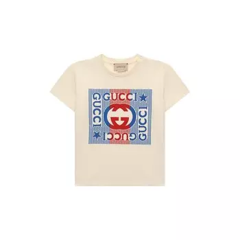 Хлопковая футболка Gucci
