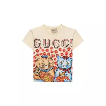 Хлопковая футболка Gucci