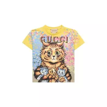 Хлопковая футболка Gucci