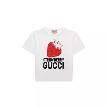 Хлопковая футболка Gucci