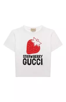 Хлопковая футболка Gucci