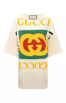 Хлопковая футболка Gucci