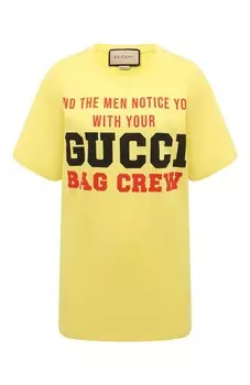 Хлопковая футболка Gucci