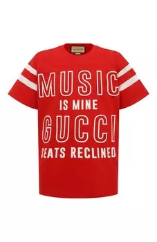 Хлопковая футболка Gucci