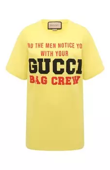 Хлопковая футболка Gucci