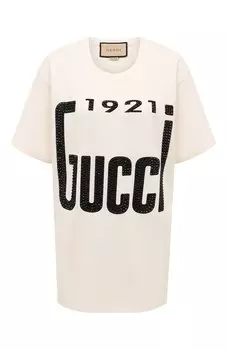 Хлопковая футболка Gucci