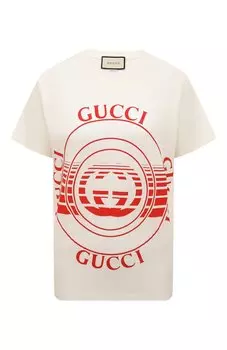 Хлопковая футболка Gucci
