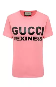 Хлопковая футболка Gucci