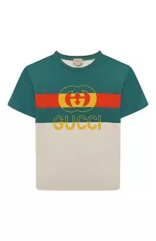 Хлопковая футболка Gucci
