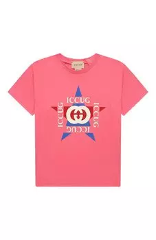 Хлопковая футболка Gucci