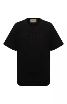 Хлопковая футболка Gucci