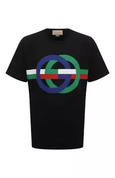 Хлопковая футболка Gucci