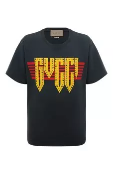 Хлопковая футболка Gucci