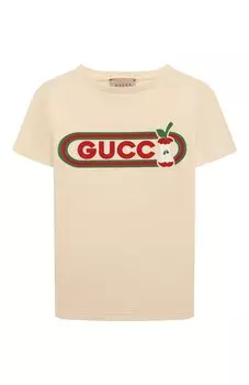 Хлопковая футболка Gucci