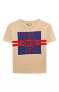 Хлопковая футболка Gucci