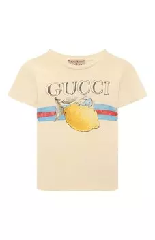 Хлопковая футболка Gucci