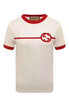 Хлопковая футболка Gucci