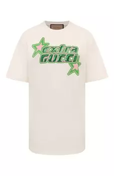 Хлопковая футболка Gucci