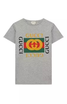 Хлопковая футболка Gucci
