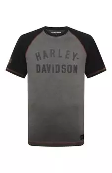 Хлопковая футболка Harley-Davidson