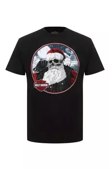 Хлопковая футболка Harley-Davidson