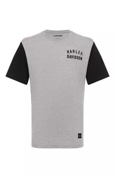 Хлопковая футболка Harley-Davidson