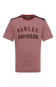 Хлопковая футболка Harley-Davidson