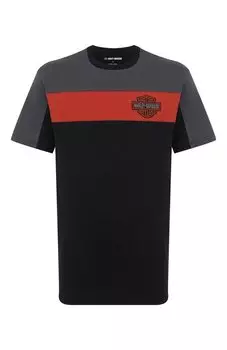 Хлопковая футболка Harley-Davidson