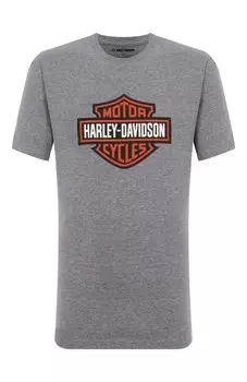 Хлопковая футболка Harley-Davidson